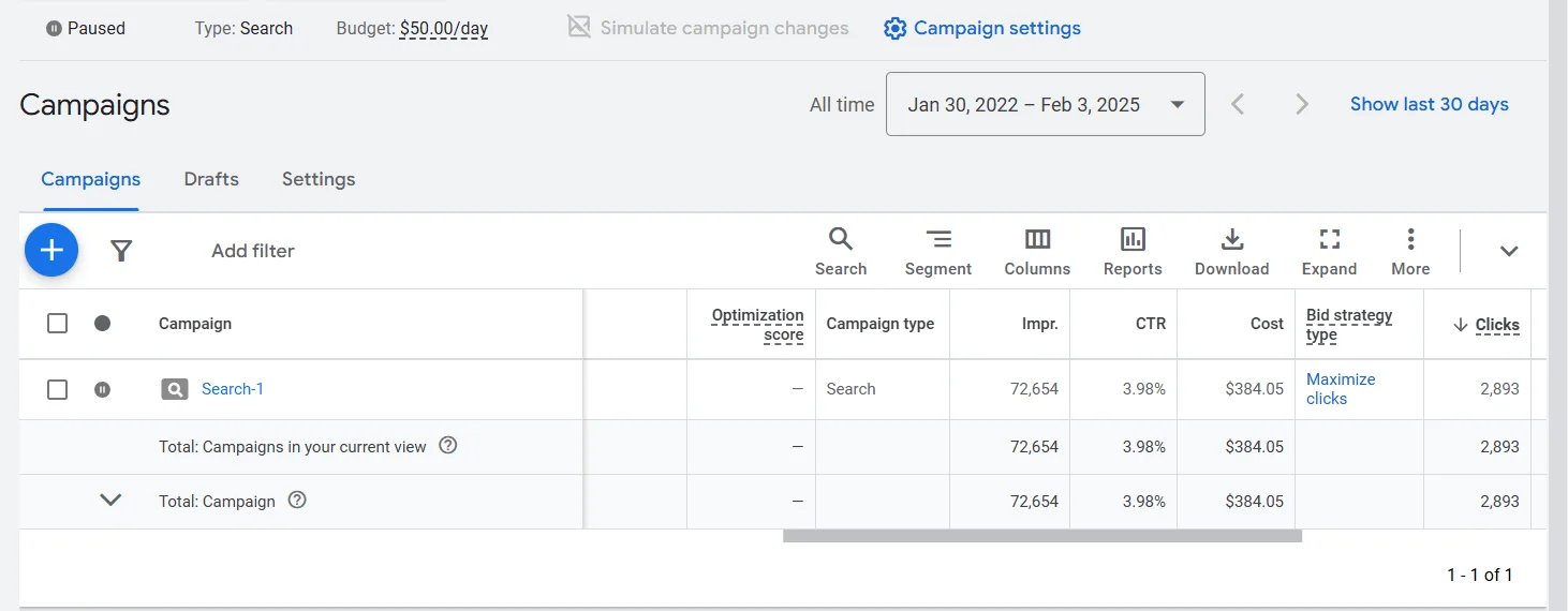 Campaign for Leads